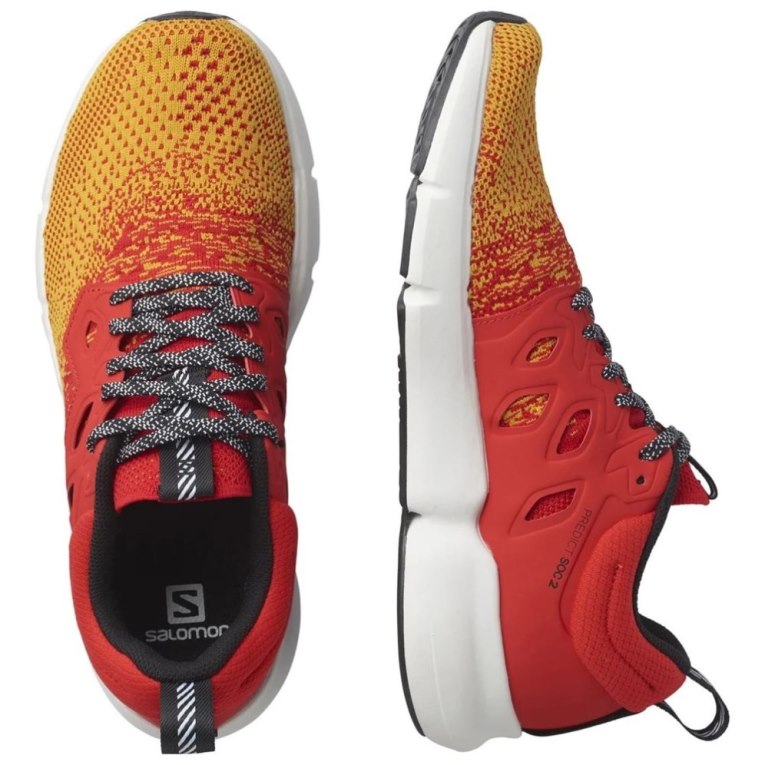 Red / Mango Salomon Predict Soc 2 Men's Running Shoes | IE AD6182